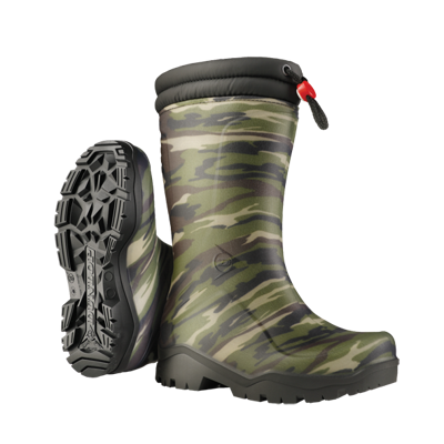 Dunlop k310931 blizzard kinderlaars gevoerd pvc | camouflage 14587 | maat 25 - 00.036.023.25