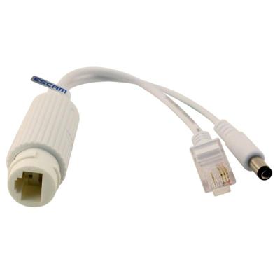 ESCAM POE S2 Data Exchange kabel POE Splitter verbinden met POE switch voor IP-camera's transmissie afstand: 30m(White) ESCAM POE S2 Data Exchange kabel POE Splitter verbinden met POE switch voor IP-camera's transmissie afstand: 30m(White)