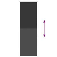 Rolgordijn verduisterend 50x150cm stofbreedte 45,7 cm polyester - thumbnail