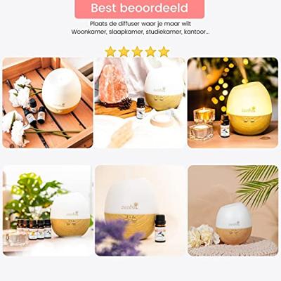 Oasis aroma diffuser met licht 300ml