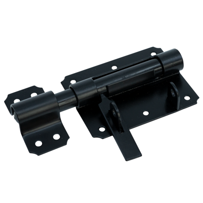 Waelbers Hangslotgrendel 100mm zwart - 10 Stuk(s) - 106727.05 Waelbers Hangslotgrendel 100mm zwart - 10 Stuk(s) - 106727.05