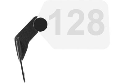 Trivio - kaderplaathouder carbon