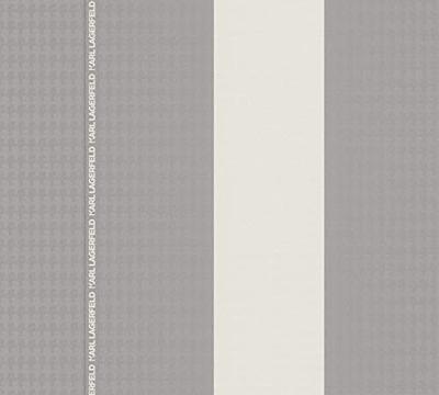 AS Creation Karl Lagerfeld Grijs behang | 378485