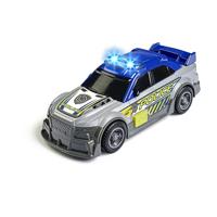 Dickie politieauto grijs met licht en geluid - thumbnail