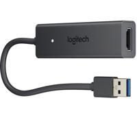 Logitech Screen Share USB grafische adapter 1920 x 1080 Pixels Zwart - thumbnail