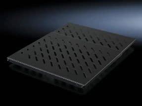 Rittal 5501.655 19 inch Apparaatbodem voor patchkast 0.5 HE Uittrekbaar Geschikt voor kastdiepte: vanaf 600 mm Zwart