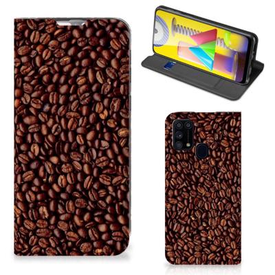 Samsung Galaxy M31 | Flip Style Cover | Koffiebonen