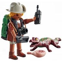 Playmobil 71168 Special Plus Onderzoeker met Kaaiman - thumbnail
