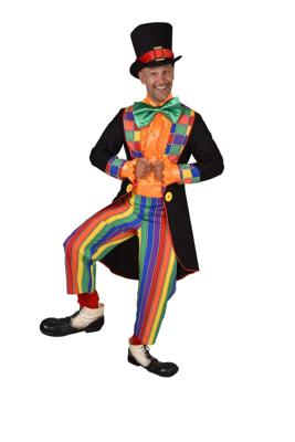 Kostuum Clown Heren August