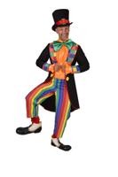 Kostuum Clown Heren August - thumbnail