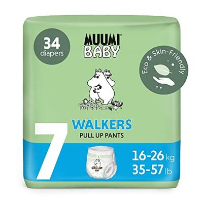 Ecologische luierbroekjes maat 7 XL 16-26kg 34 Stuks