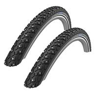 Schwalbe Buitenband 20-1.60 (42-406) marathon winter plus perf.zw refelectie - thumbnail