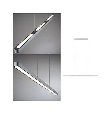 Paulmann Lento Pendell 79900 Hanglamp LED LED 10.50 W Chroom (mat) Paulmann Lento Pendell 79900 Hanglamp LED LED 10.50 W Chroom (mat)