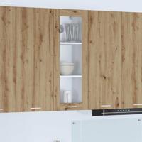 Hangkast Riga Artisan Eiken 40 x 31 x 100 cm Bewerkt hout - thumbnail