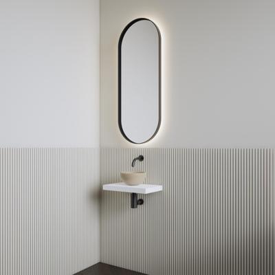 Fonteinset | BWS Leto | Planchet Kristal Wit | Waskom Cappuccino