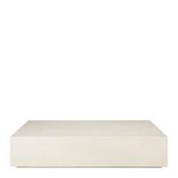 Ethnicraft Salontafel 'Elements' Microcement, 120 x 90cm, kleur Off White - thumbnail