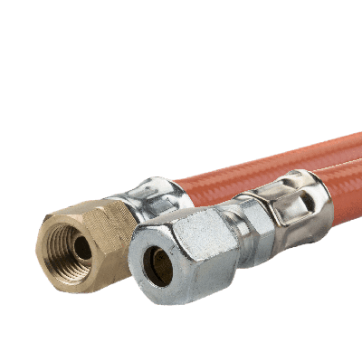 Gimeg Gasslang PVC Knelkoppeling 8 mm 1 Meter