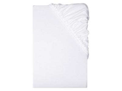 LIVARNO Jersey hoeslaken 140-160 x 200 cm (Wit) LIVARNO Jersey hoeslaken 140-160 x 200 cm (Wit)