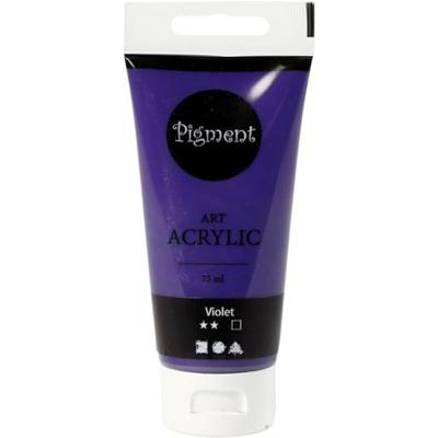 Creativ Company Pigment art acrylverf violet, 75ml