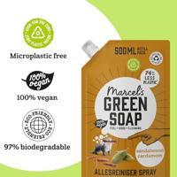 Marcel&apos;s Green Soap Refill - allesreiniger spray - sandelhout & kardemom - 500ml - thumbnail