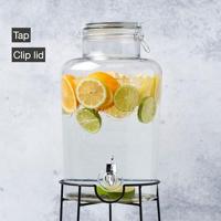 Point Virgule Glazen pot met kraantje 8l - thumbnail