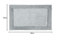 Cawö Cawo badmat Two-Tone 60x60 Platin - thumbnail