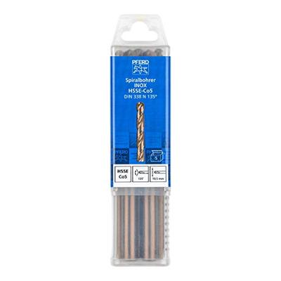PFERD TOOLS SPB DIN 338 HSSE N 10,5 INOX 25203580 Spiraalboor Gezamenlijke lengte 133 mm 5 stuk(s) PFERD TOOLS SPB DIN 338 HSSE N 10,5 INOX 25203580 Spiraalboor Gezamenlijke lengte 133 mm 5 stuk(s)