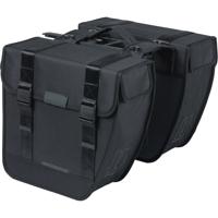 Basil tour dubbele fietstas mik zwart - thumbnail