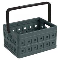 Sunware vouwkrat 24ltr grijs handgreep - thumbnail