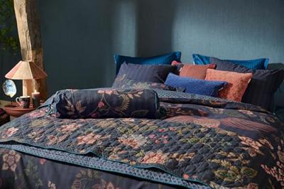 Pip Studio Pip Studio Buenas Noches Quilt Donkerblauw 180x260 cm