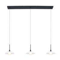 Steinhauer Hanglamp tallerken LED 2654zw zwart - thumbnail