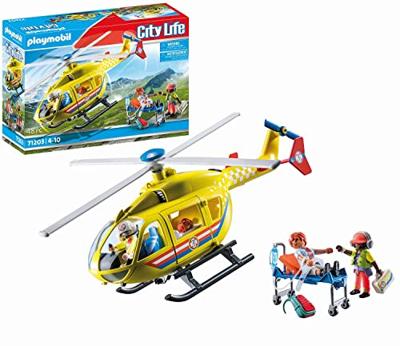 PLAYMOBIL City Life reddingshelikopter 71203 - thumbnail