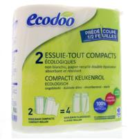 Keukenrol compact ecologisch bio 2 Stuks - thumbnail