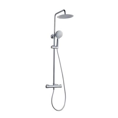 Regendouche Sanilux Chicago Opbouw 25 cm Met Handdouche Chroom Regendouche Sanilux Chicago Opbouw 25 cm Met Handdouche Chroom