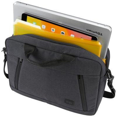 Case Logic huxton attaché 13" laptoptas (zwart)