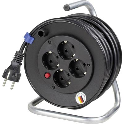 Schwabe Mini Kabelhaspel Vinyl H05VV-F 3x1,5 Ø180mm IP20 10m