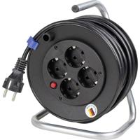 Schwabe Mini Kabelhaspel Vinyl H05VV-F 3x1,5 Ø180mm IP20 10m - thumbnail