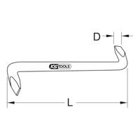 KS Tools 963.1589 Platte schroevendraaier - thumbnail