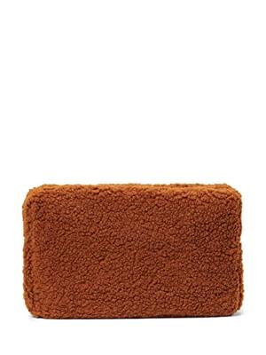 Essenza Pepper Teddy Make-up Bag Leather brown