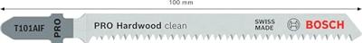 Bosch Accessories 2608636224 Decoupeerzaagblad T 101 BF, Clean for Hard Wood, verpakking van 3 stuks 3 stuk(s) - thumbnail
