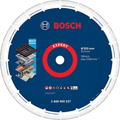 Bosch Accessoires Expert Diamond Metal Wheel grote doorslijpschijf 355 x 25,4 mm - 1 stuk(s) - 2608900537 Bosch Accessoires Expert Diamond Metal Wheel grote doorslijpschijf 355 x 25,4 mm - 1 stuk(s) - 2608900537