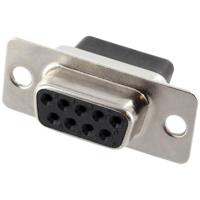 econ connect BU9CR Connectorbehuizing (female) 180 ° Aantal polen: 9 Crimpen 1 stuk(s) - thumbnail