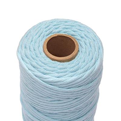 Vaessen Creative • macramé touw 3mmx100m lichtblauw