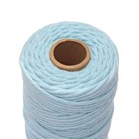 Vaessen Creative • macramé touw 3mmx100m lichtblauw - thumbnail