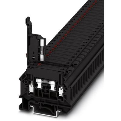 Phoenix Contact 3000540 Zekering-serieklem 8.2 mm Schroeven Zwart 50 stuk(s) Phoenix Contact 3000540 Zekering-serieklem 8.2 mm Schroeven Zwart 50 stuk(s)