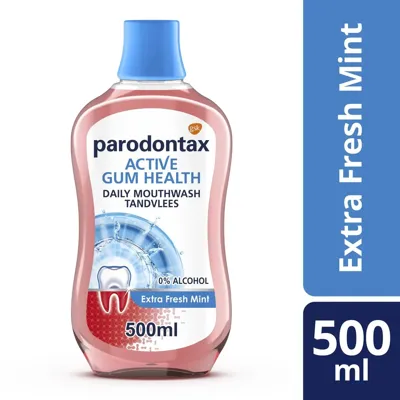 Parodontax Extra Fresh Mint Mondwater - voor gezond tandvlees