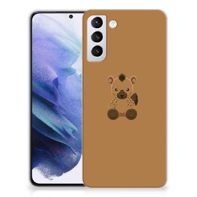 Samsung Galaxy S21 Plus Telefoonhoesje met Naam Baby Hyena Samsung Galaxy S21 Plus Telefoonhoesje met Naam Baby Hyena