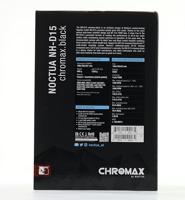 Noctua NH-D15 chromax.black Processor Koeler 15 cm Zwart - thumbnail