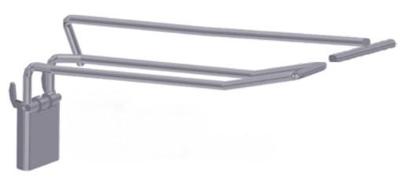 Klaphaak 200mm Ø4.8, dubbel LA 15