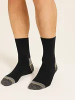 Stapp Yellow All Round 2-Pack Sokken 4410 | 699 Zwart | Maat 46 - 38.134.005.02 - thumbnail